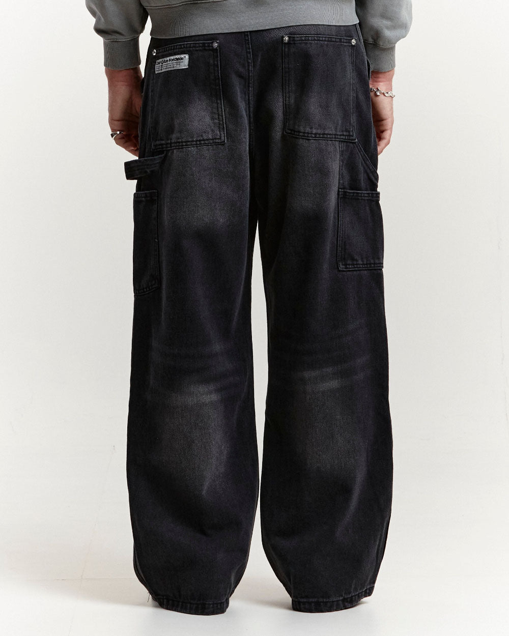 LIBERTY V1 DOUBLE KNEE PANTS FADED GREY - COLD CULTURE