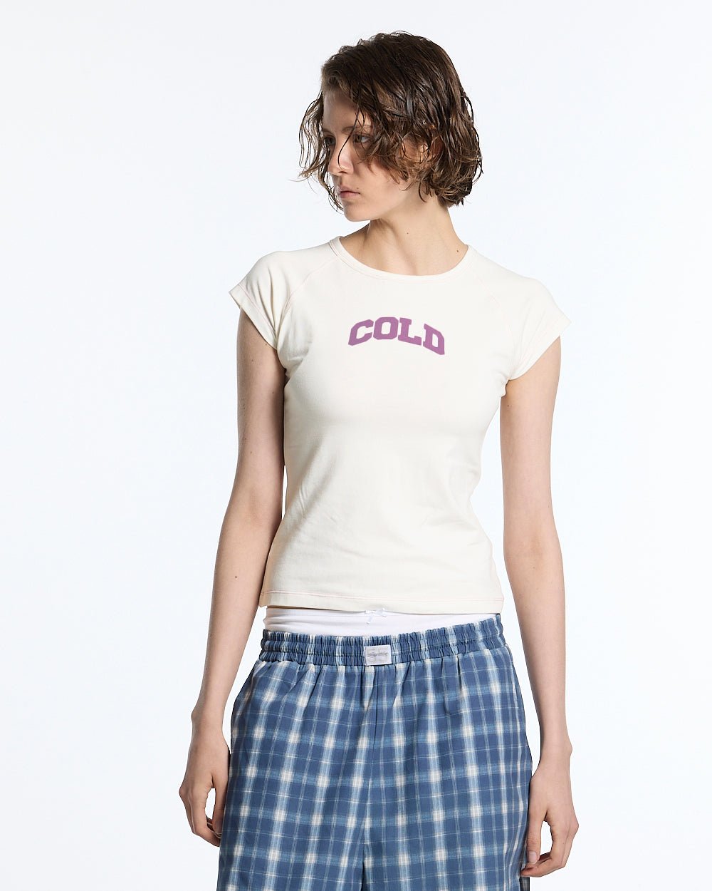 LITTLE BABY TEE WHITE - Cold Culture