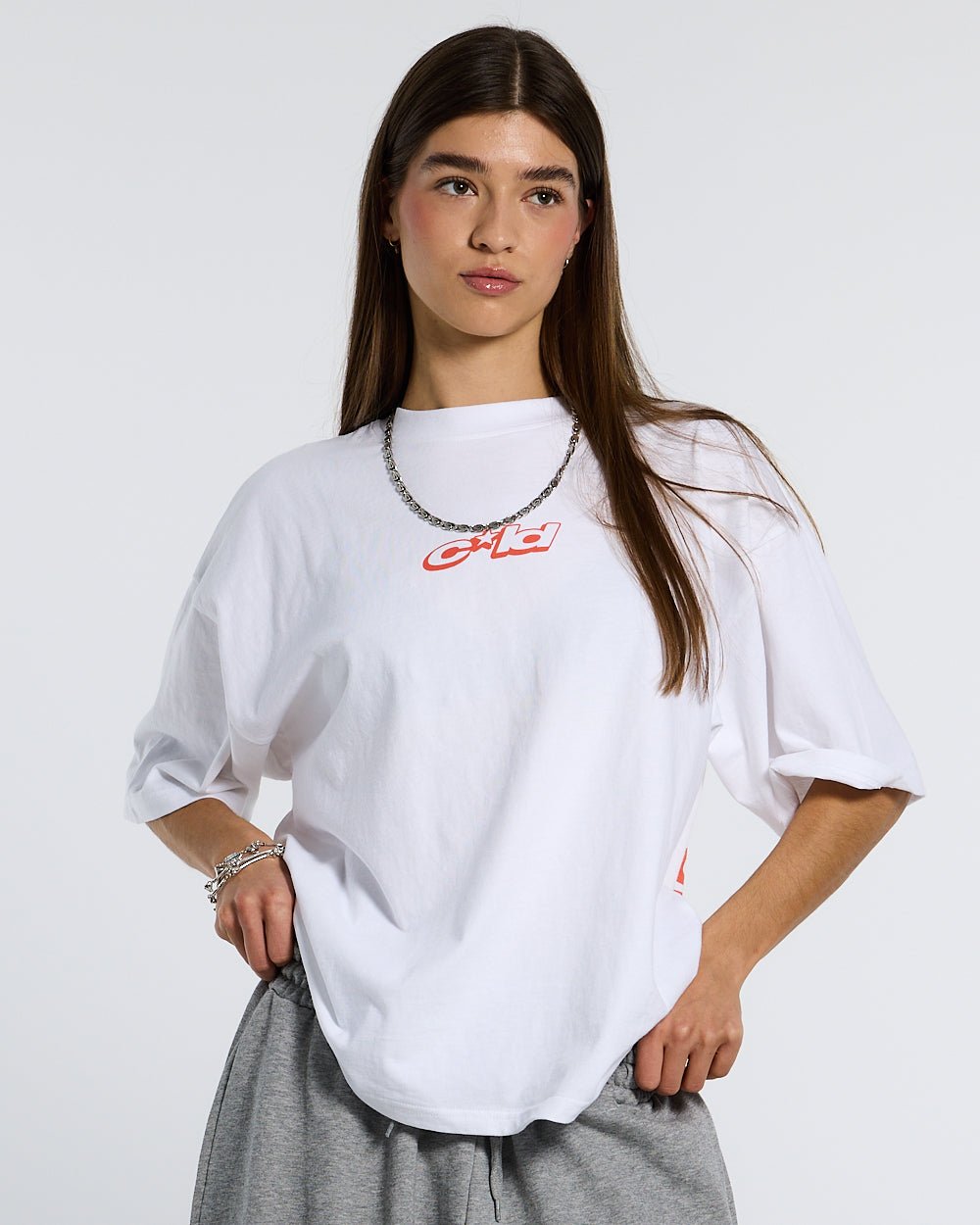 LOCKER TEE WHITE - COLD CULTURE #woman