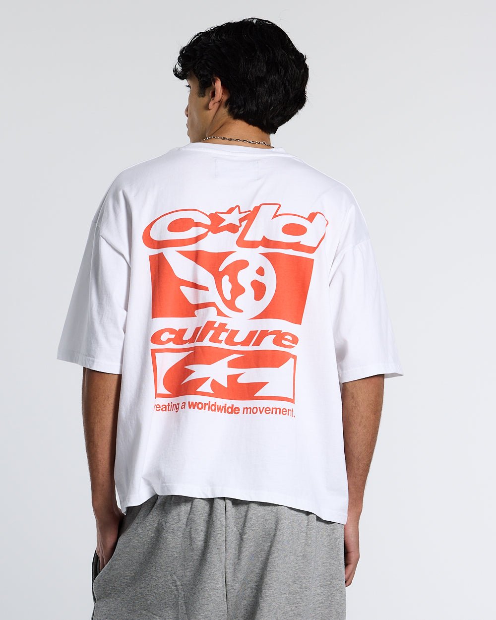 LOCKER TEE WHITE - COLD CULTURE #man