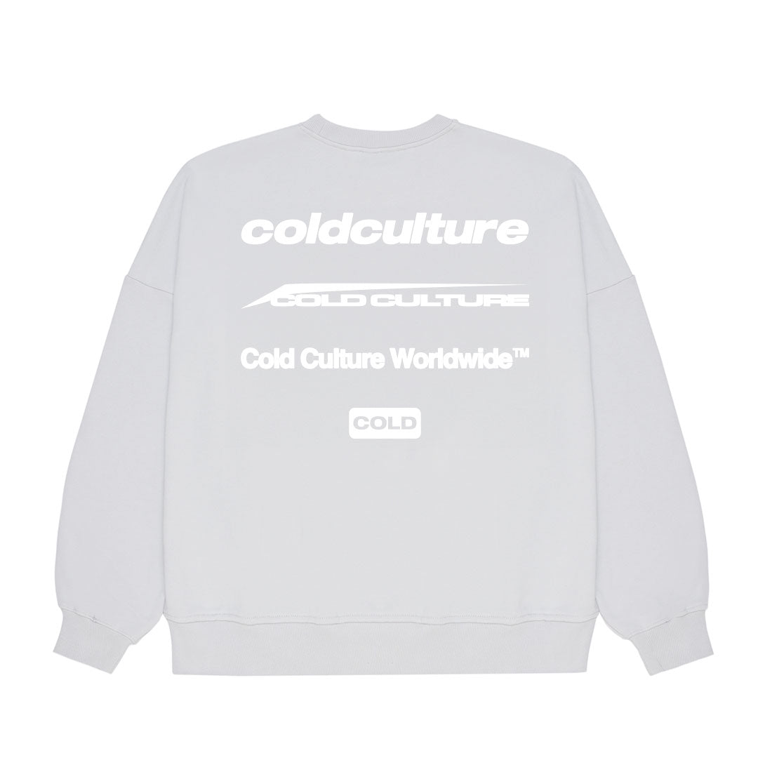 LOGOTYPE CREWNECK LIGHT GREY