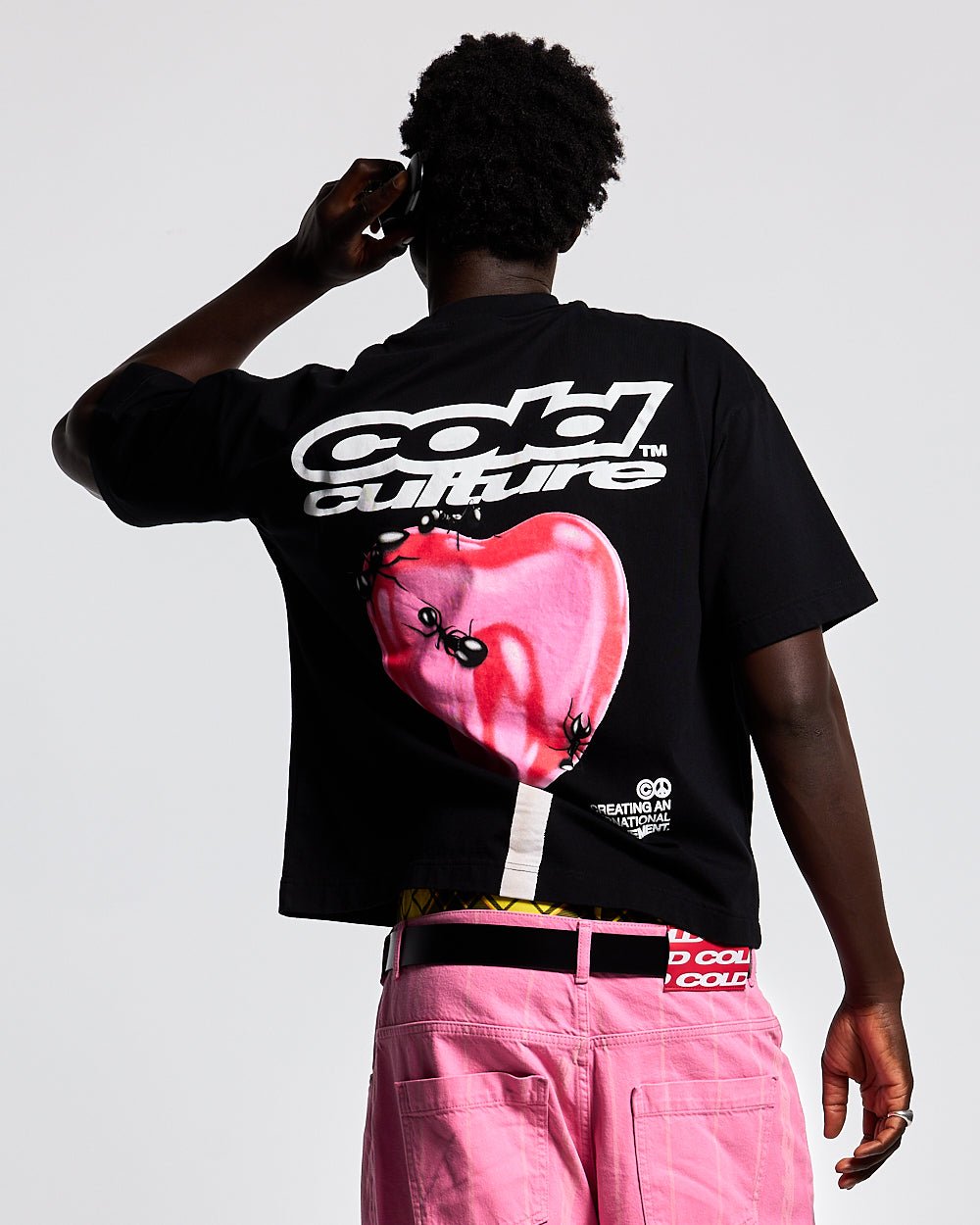LOLLIPOP TEE BLACK - COLD CULTURE