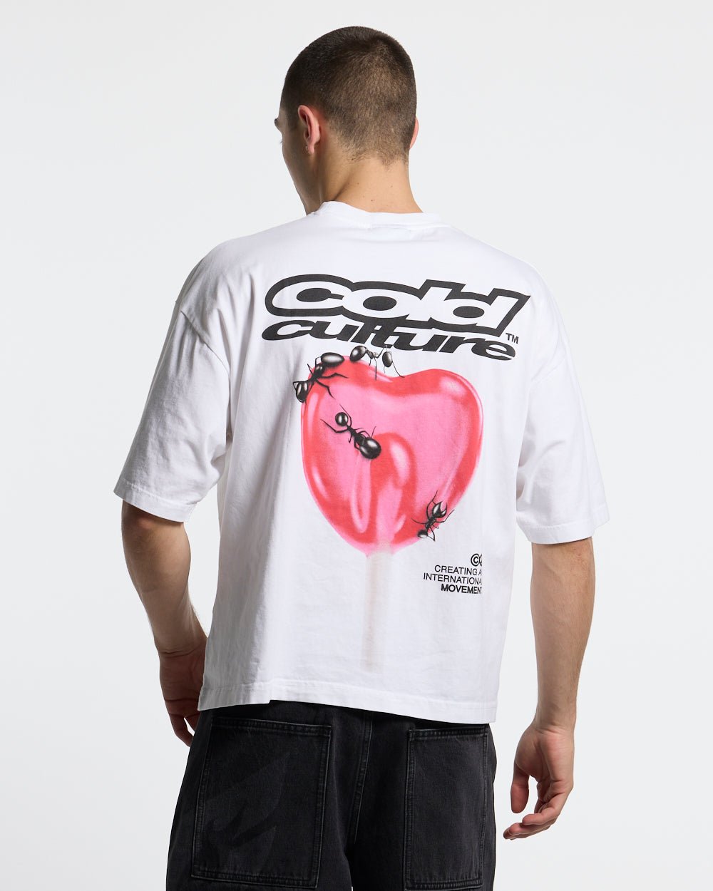 LOLLIPOP TEE WHITE - Cold Culture #man