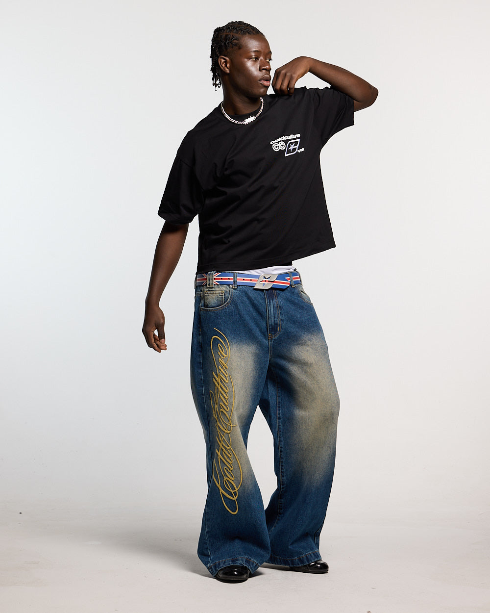 FROM COLD TO THE STARS TEE BLACK