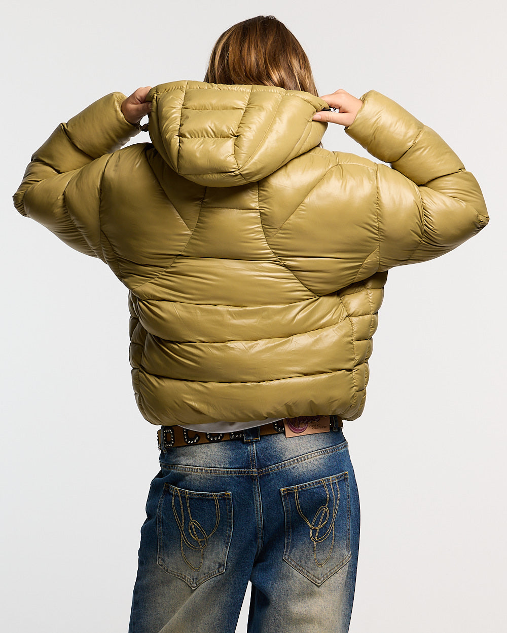 CLOUD ARMOUR PUFFER OLIVE GREEN