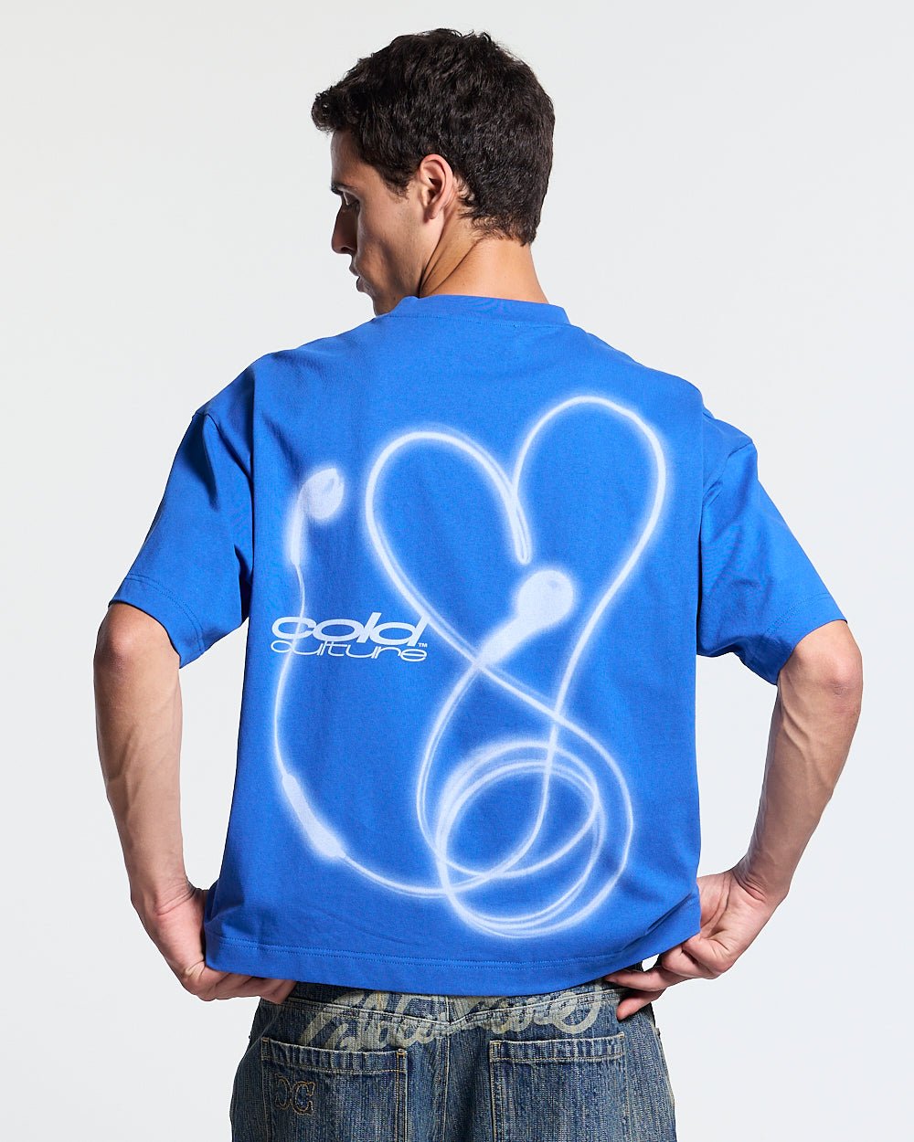 LOVEPODS TEE BLUE - Cold Culture