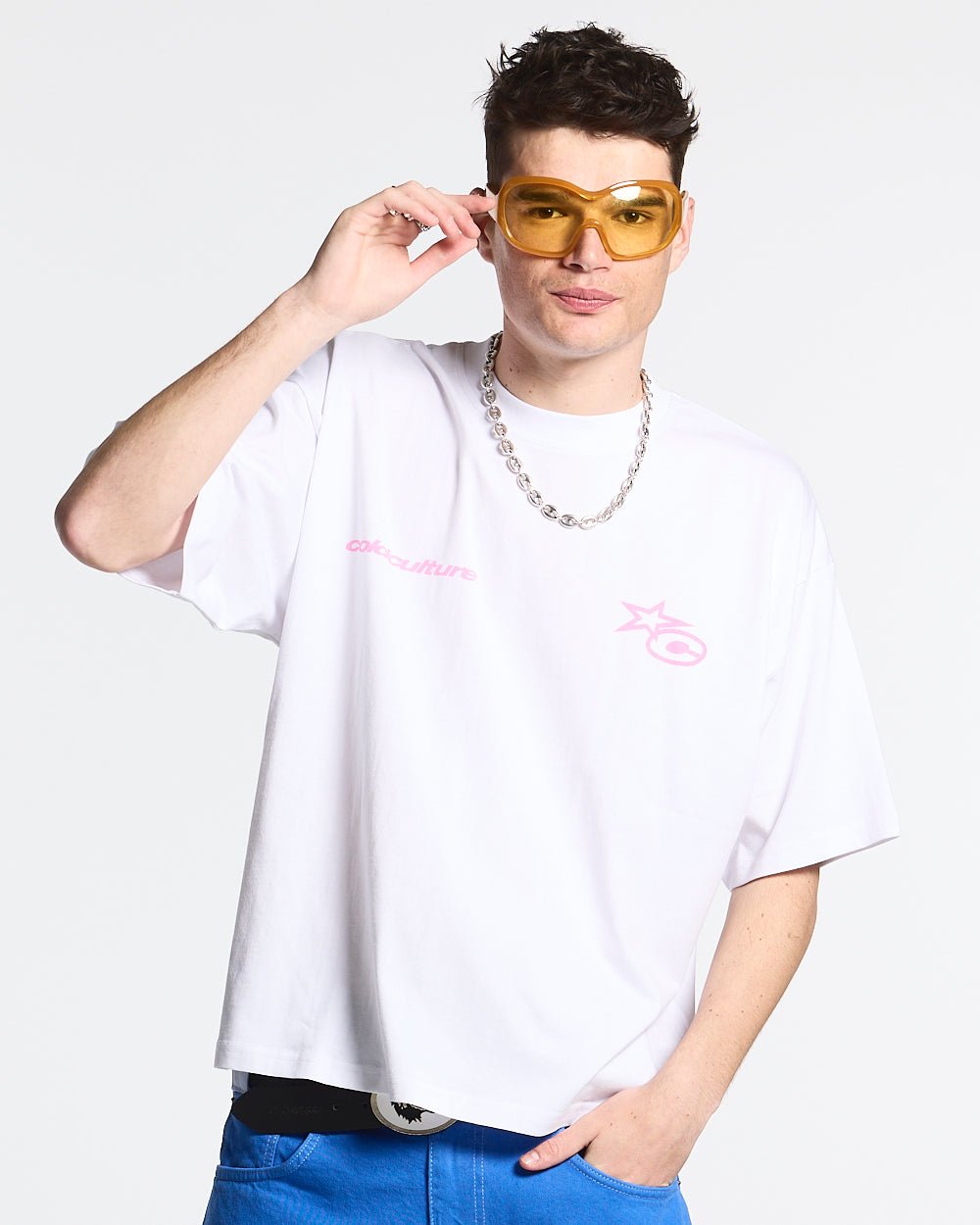 LOVERS POOL TEE WHITE - COLD CULTURE