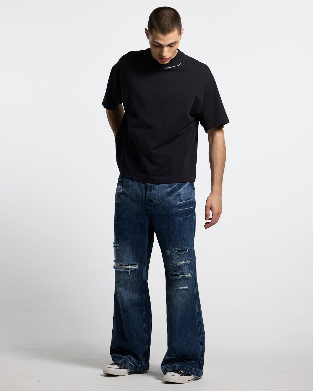 LOW KEY BASIC TEE 2 PACK WHITE & BLACK - Cold Culture #man