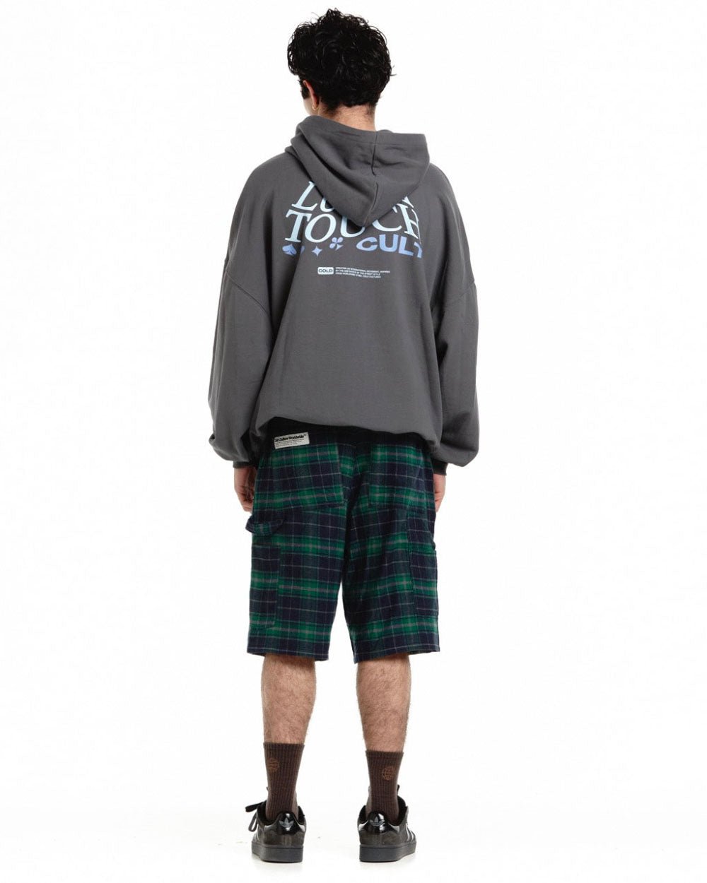 LUCKY TOUCH HOODIE GRAPHITE GREY - COLD CULTURE #man