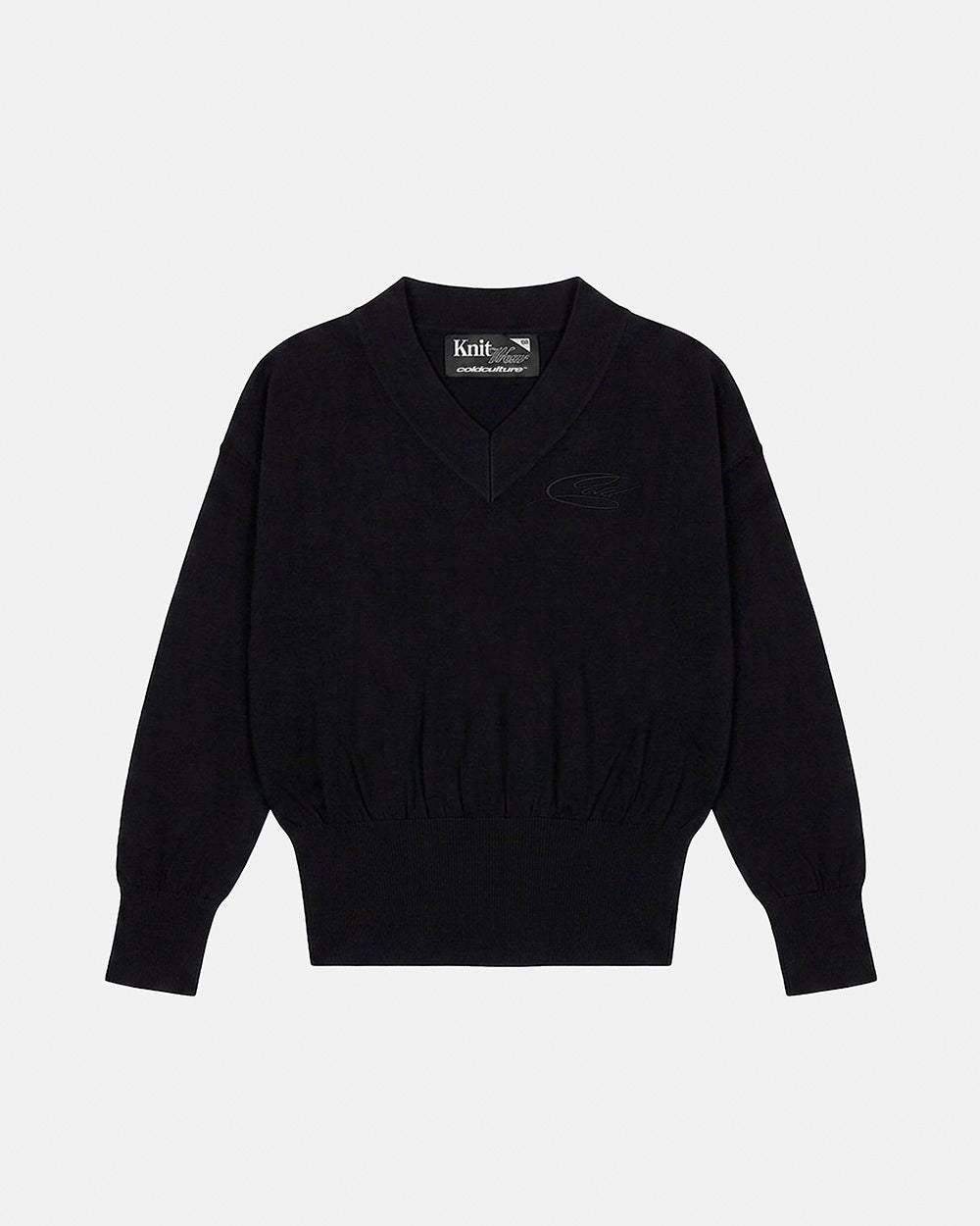 LULL KNIT WOMAN BLACK - Cold Culture