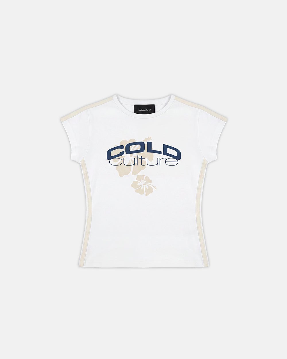 LUSH BABY TEE WHITE - Cold Culture