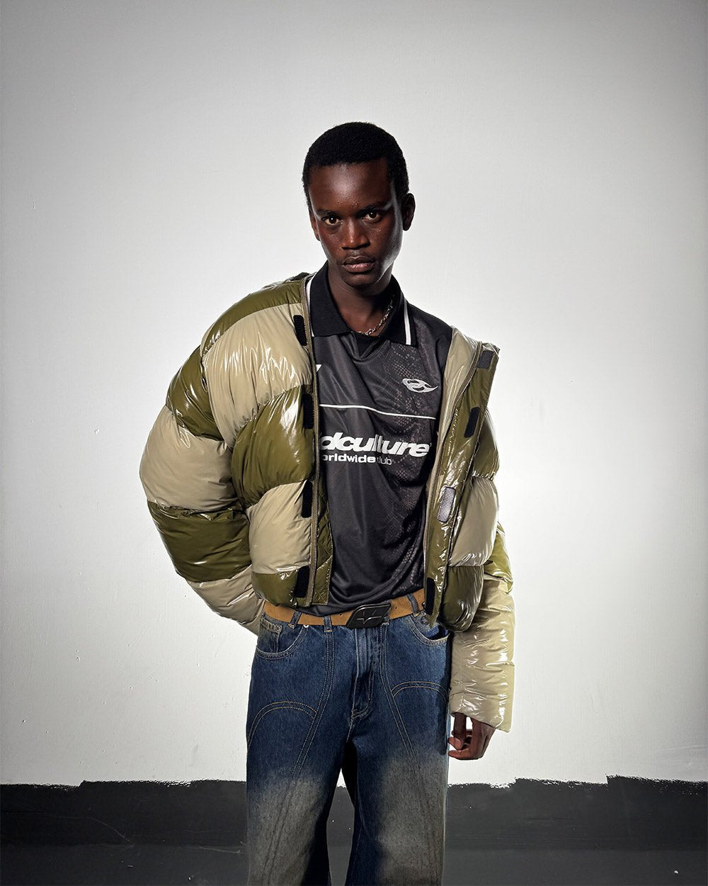 MAMBA SNAKE LONGSLEEVE POLO BLACK - Cold Culture