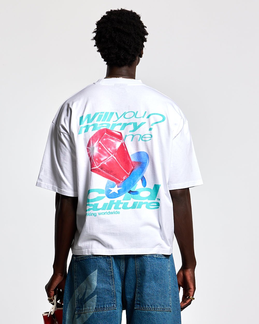 MARRY ME TEE WHITE - COLD CULTURE #man