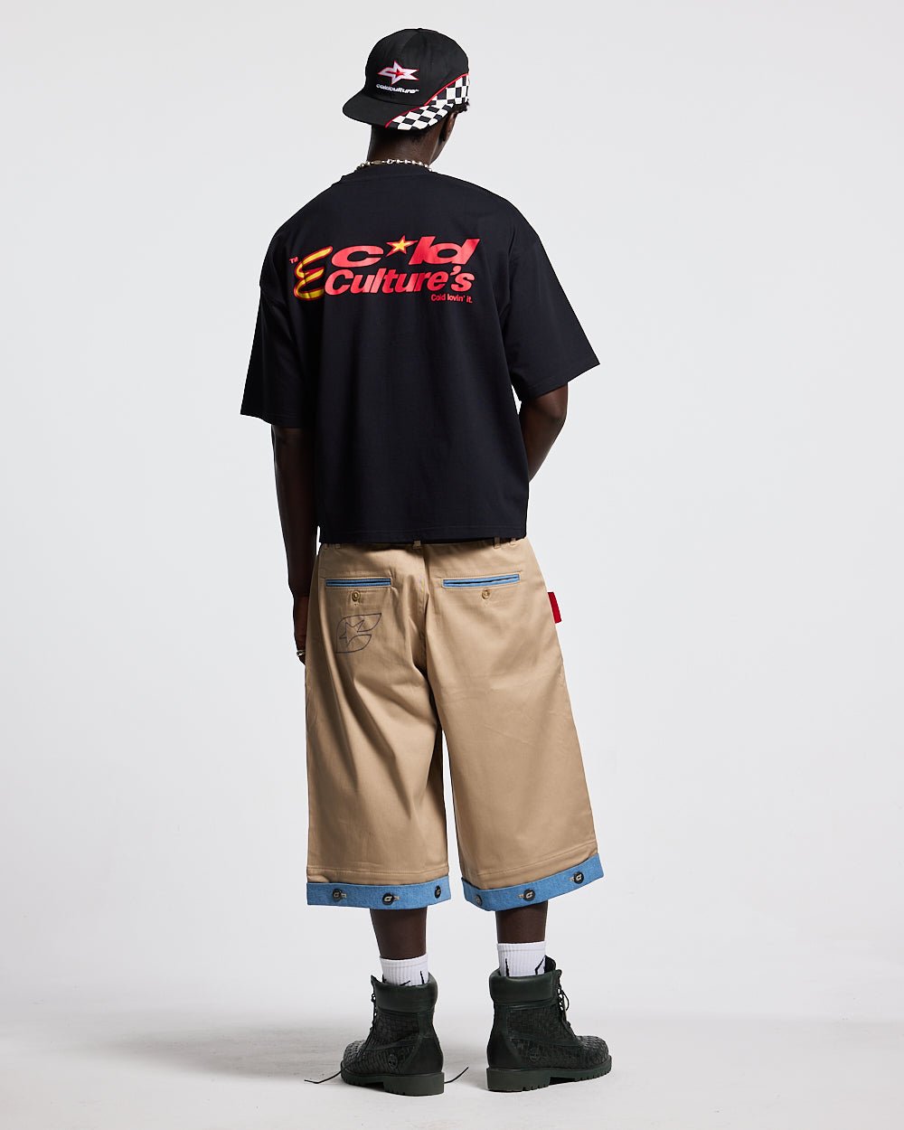MCOLD MENU TEE BLACK - COLD CULTURE
