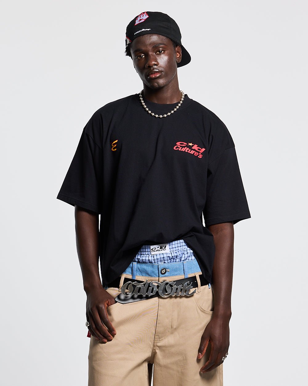 MCOLD MENU TEE BLACK - COLD CULTURE