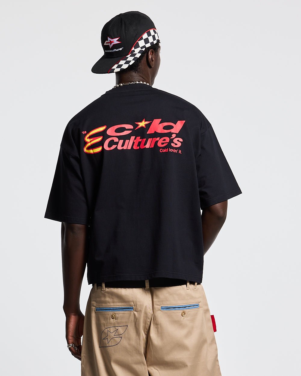 MCOLD MENU TEE BLACK - COLD CULTURE