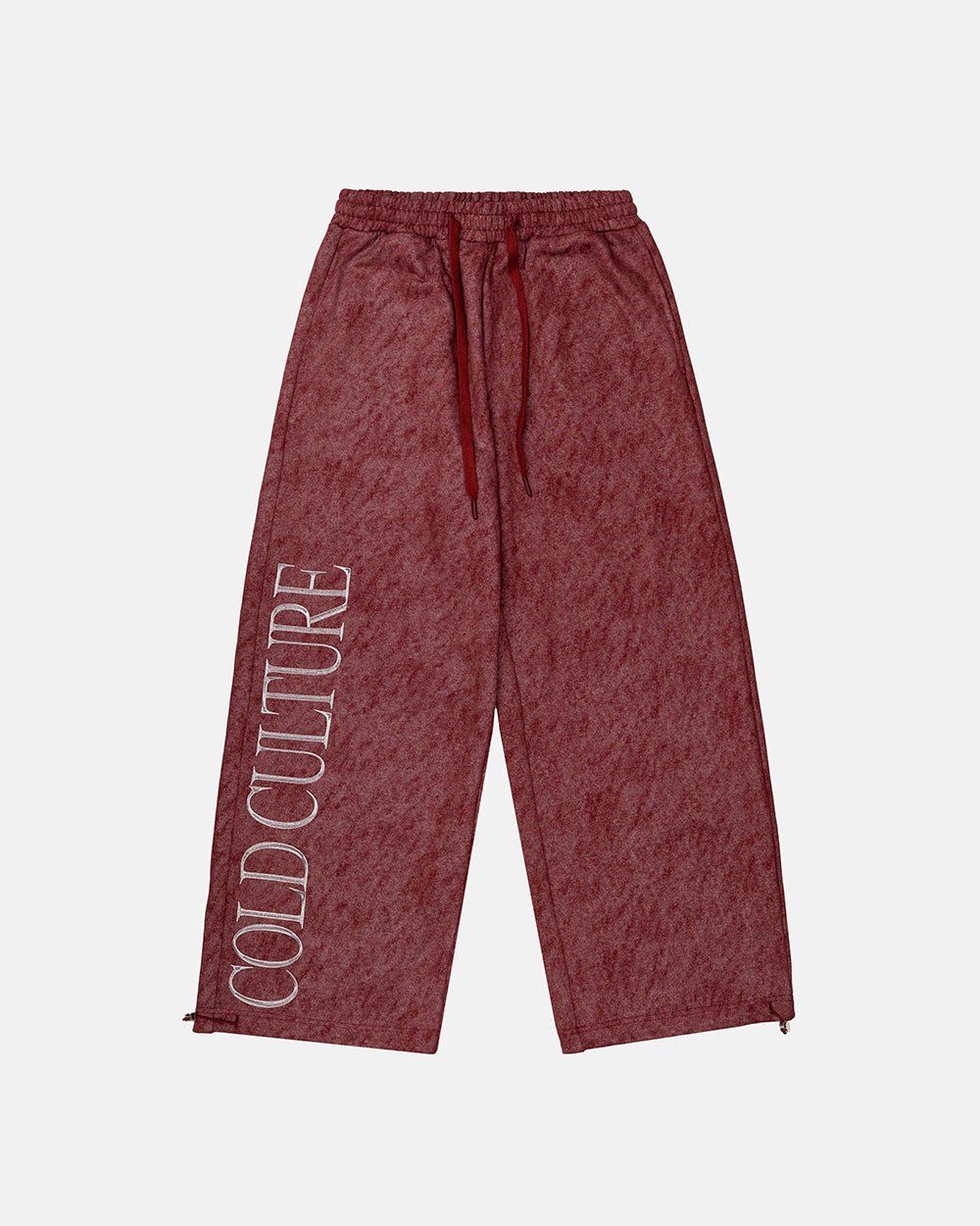 MERRY SWEATPANTS RED - Cold Culture