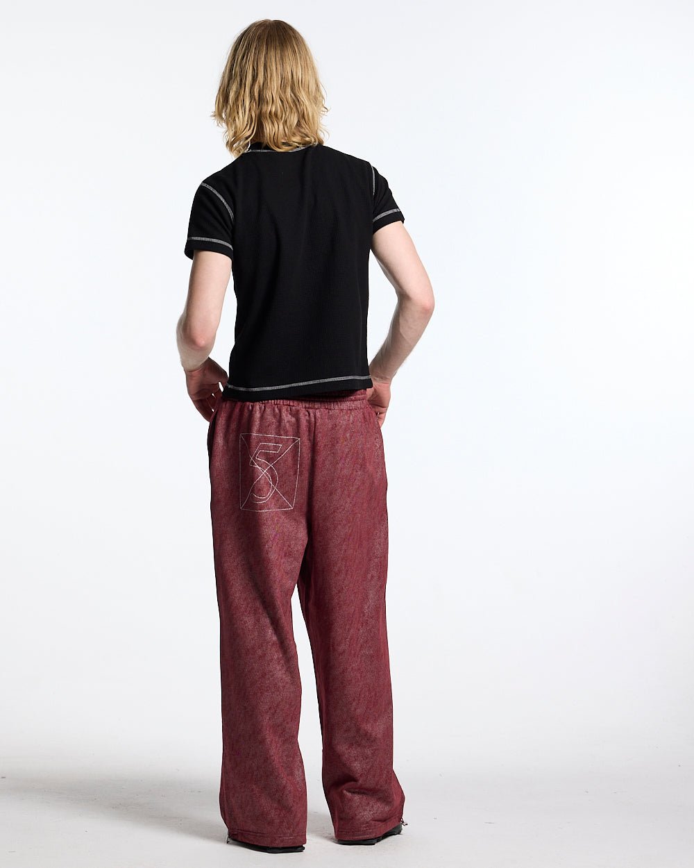 MERRY SWEATPANTS RED - Cold Culture #man