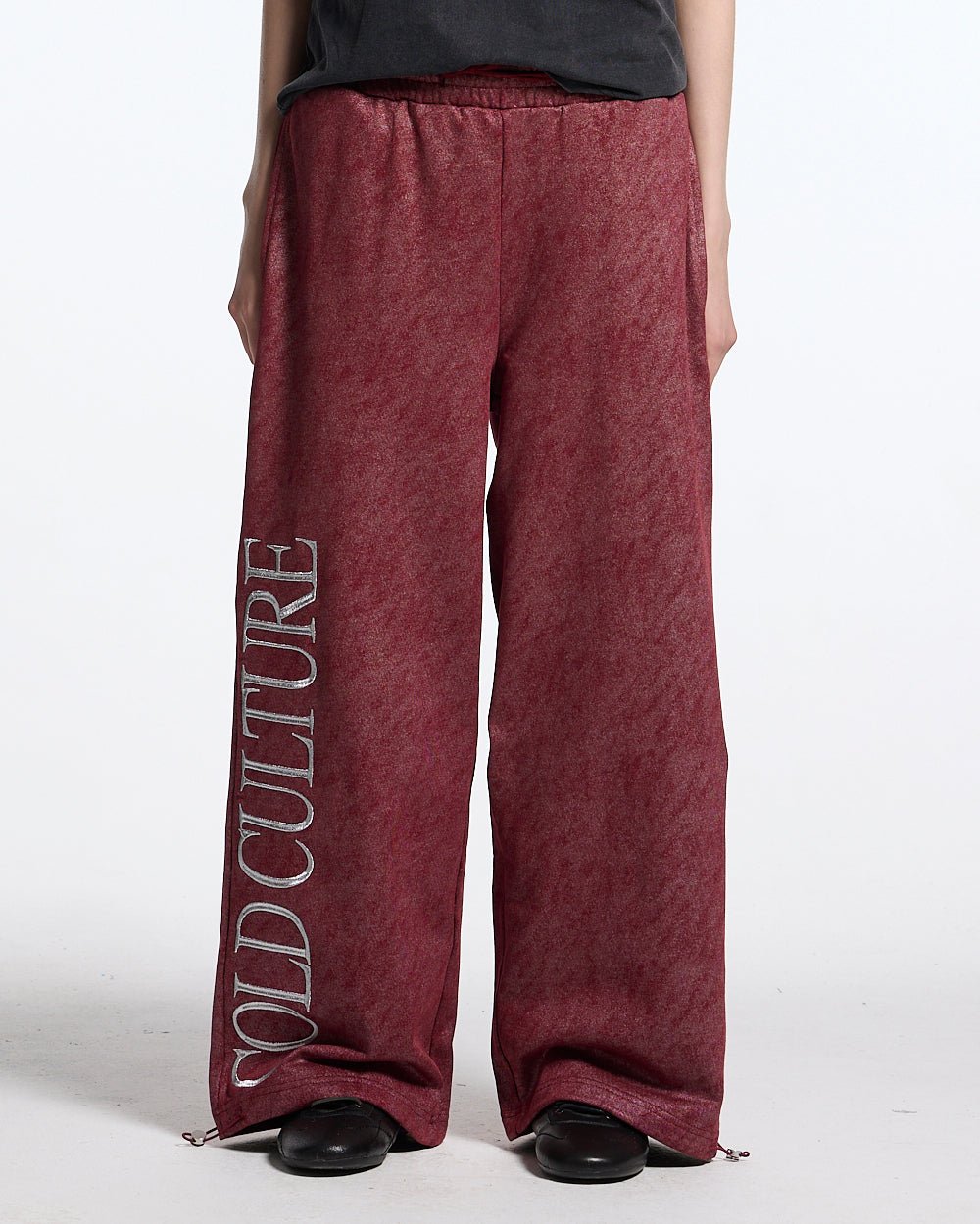 MERRY SWEATPANTS RED - Cold Culture #woman