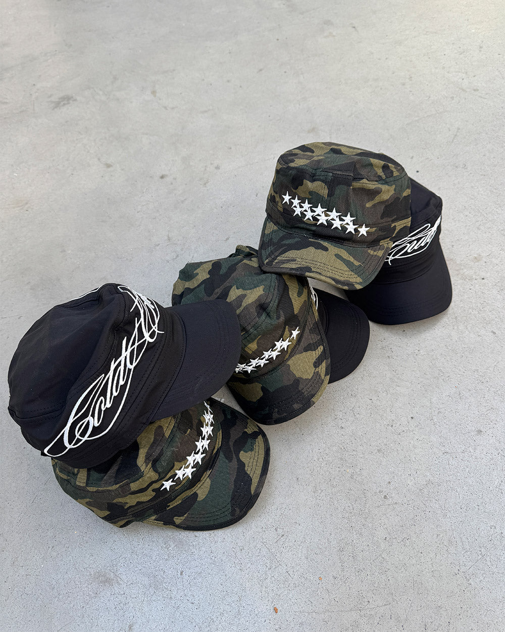 MILITARY CAP DARK CAMO - Cold Culture
