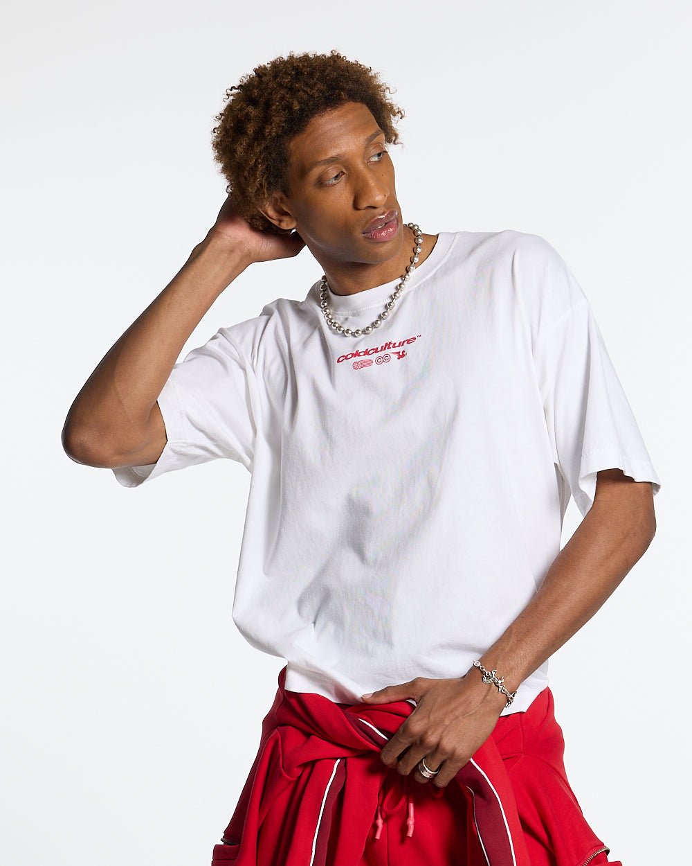 MIX TEE WHITE - COLD CULTURE