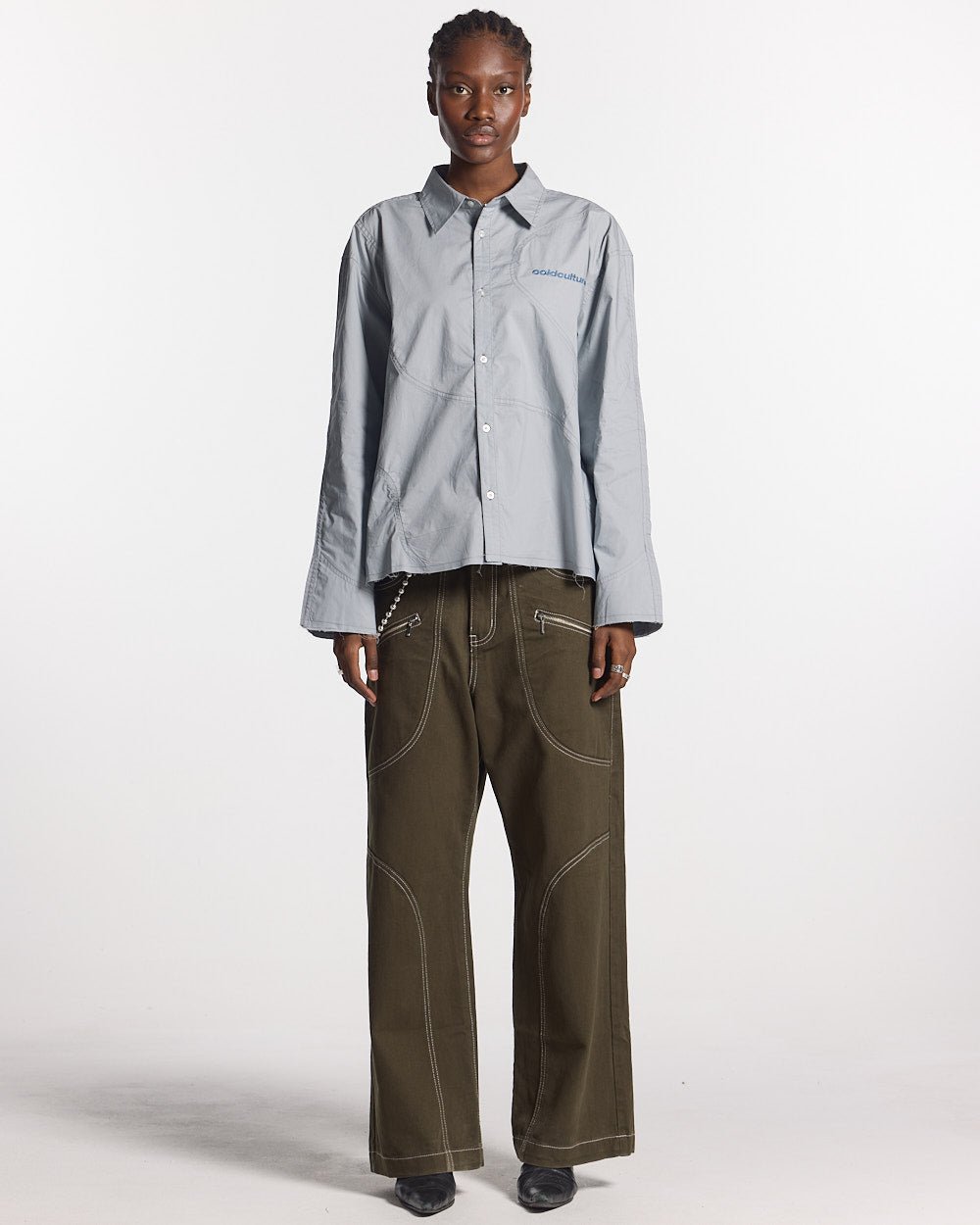 MONTMELO SHIRT GREY - COLD CULTURE