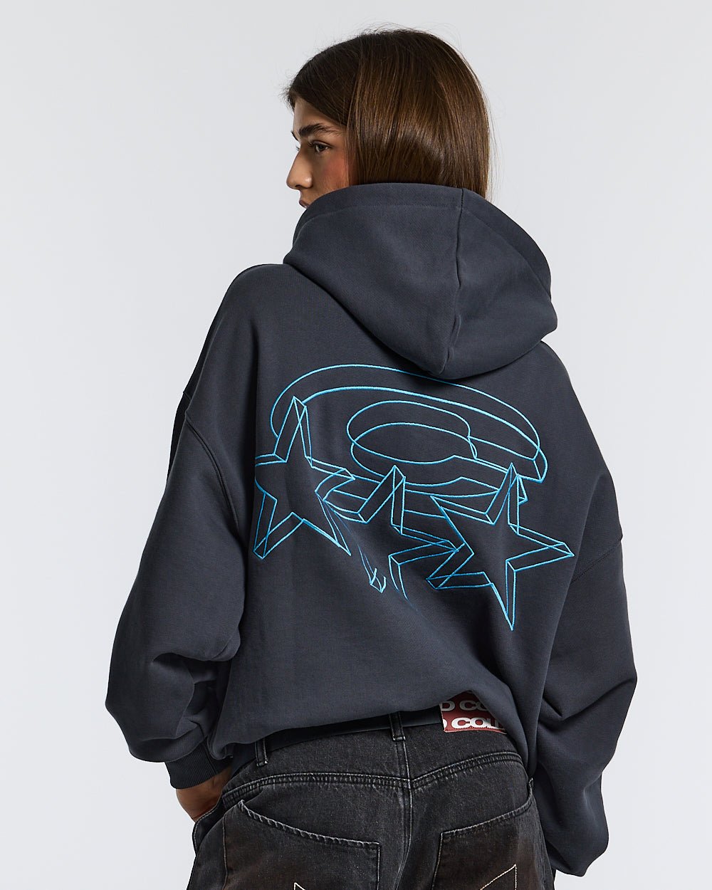 MOVING HOODIE CHARCOAL GREY - COLD CULTURE