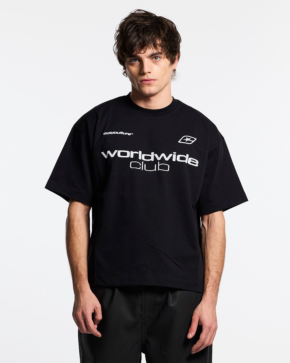 MR WORLDWIDE TEE BLACK - Cold Culture