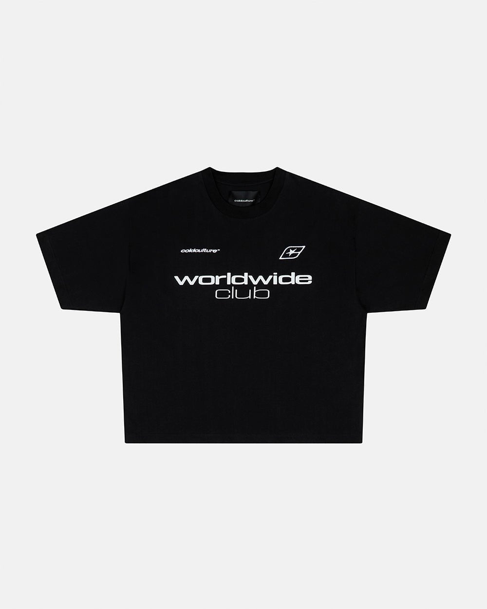 MR WORLDWIDE TEE BLACK - Cold Culture