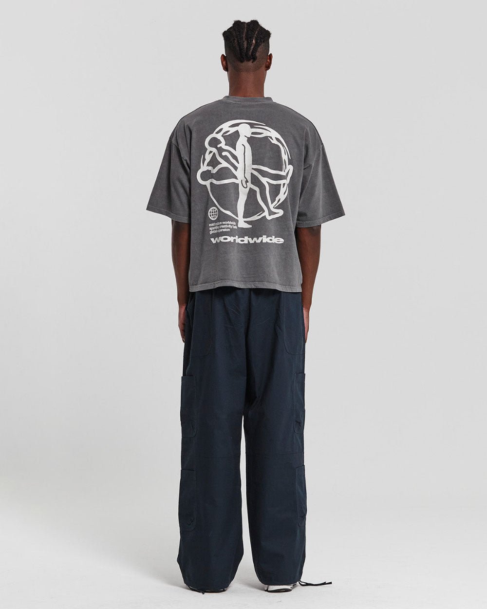 MULTIPOCKET RIPSTOP PANTS DARK BLUE - COLD CULTURE
