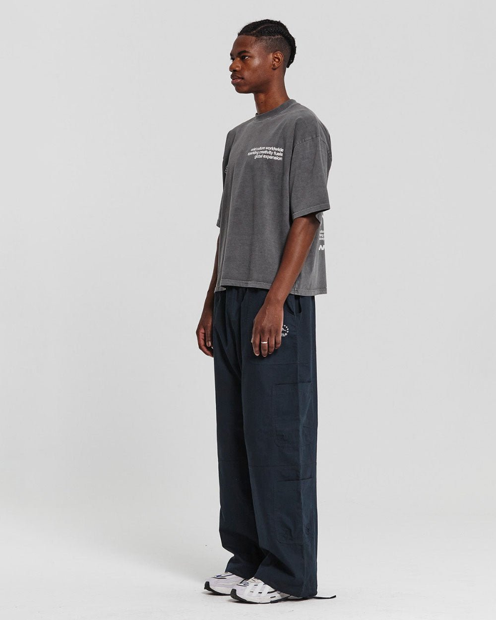 MULTIPOCKET RIPSTOP PANTS DARK BLUE - COLD CULTURE