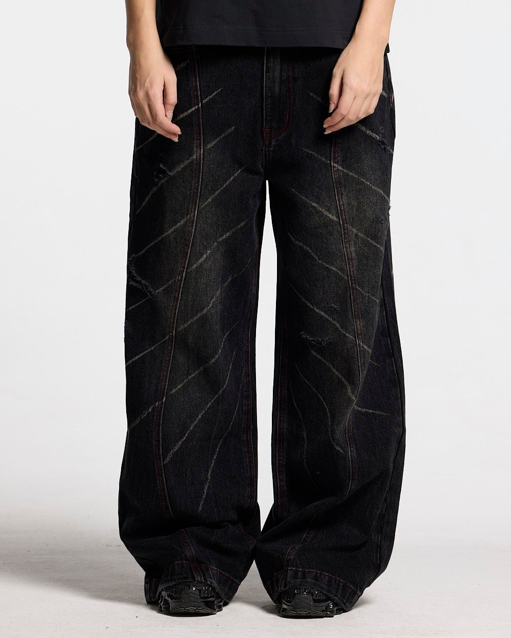 MUSIC RHYTHM V3 PANTS BLACK - Cold Culture #woman