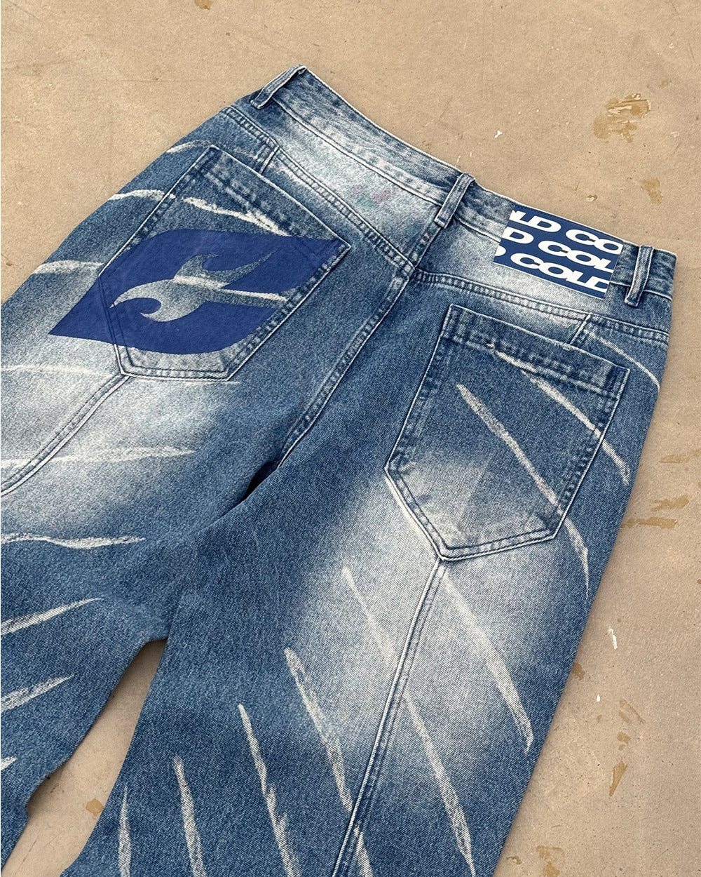 MUSIC RHYTHM V3 PANTS LIGHT BLUE - COLD CULTURE