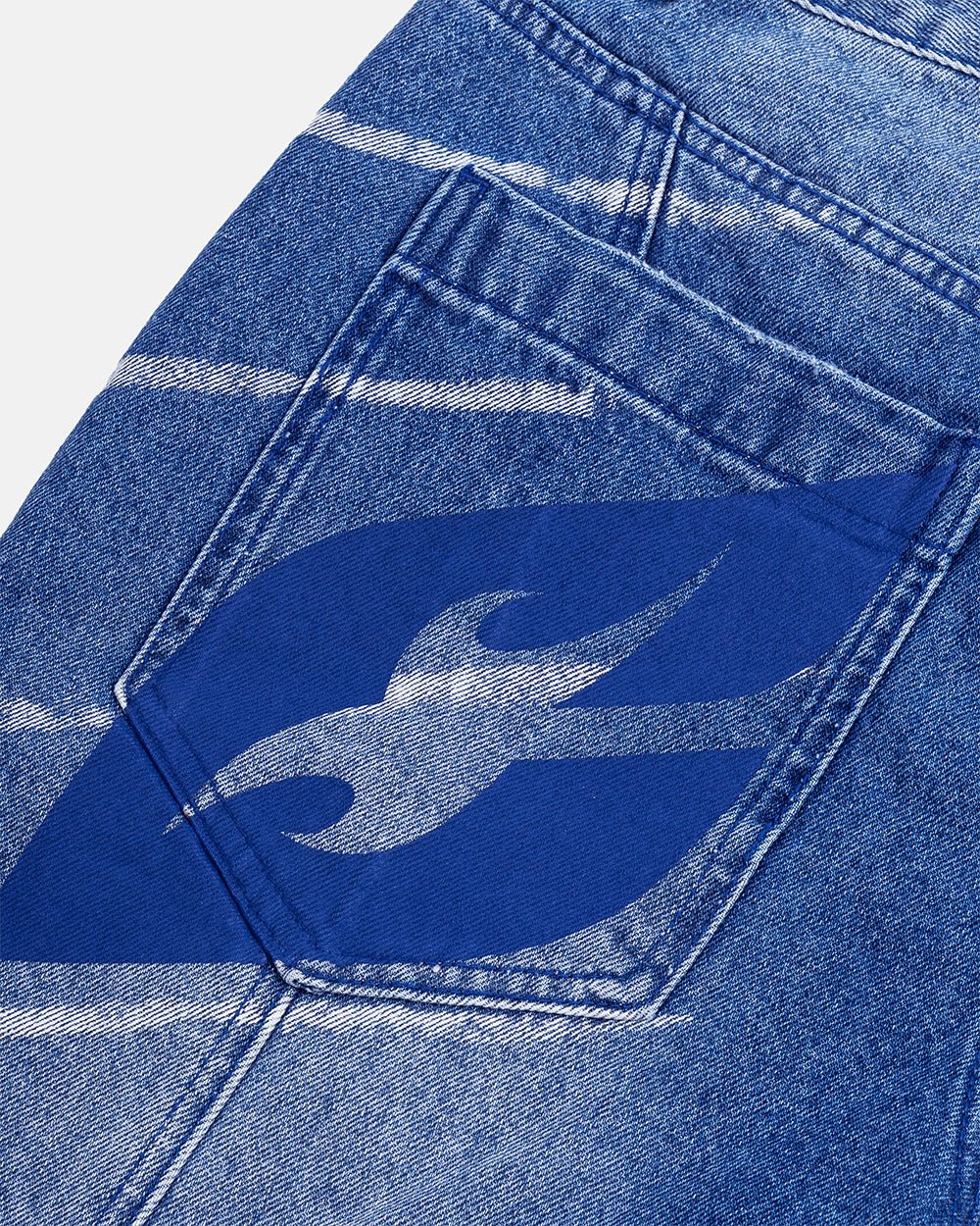 MUSIC RYTHIM SHORTS DENIM - Cold Culture