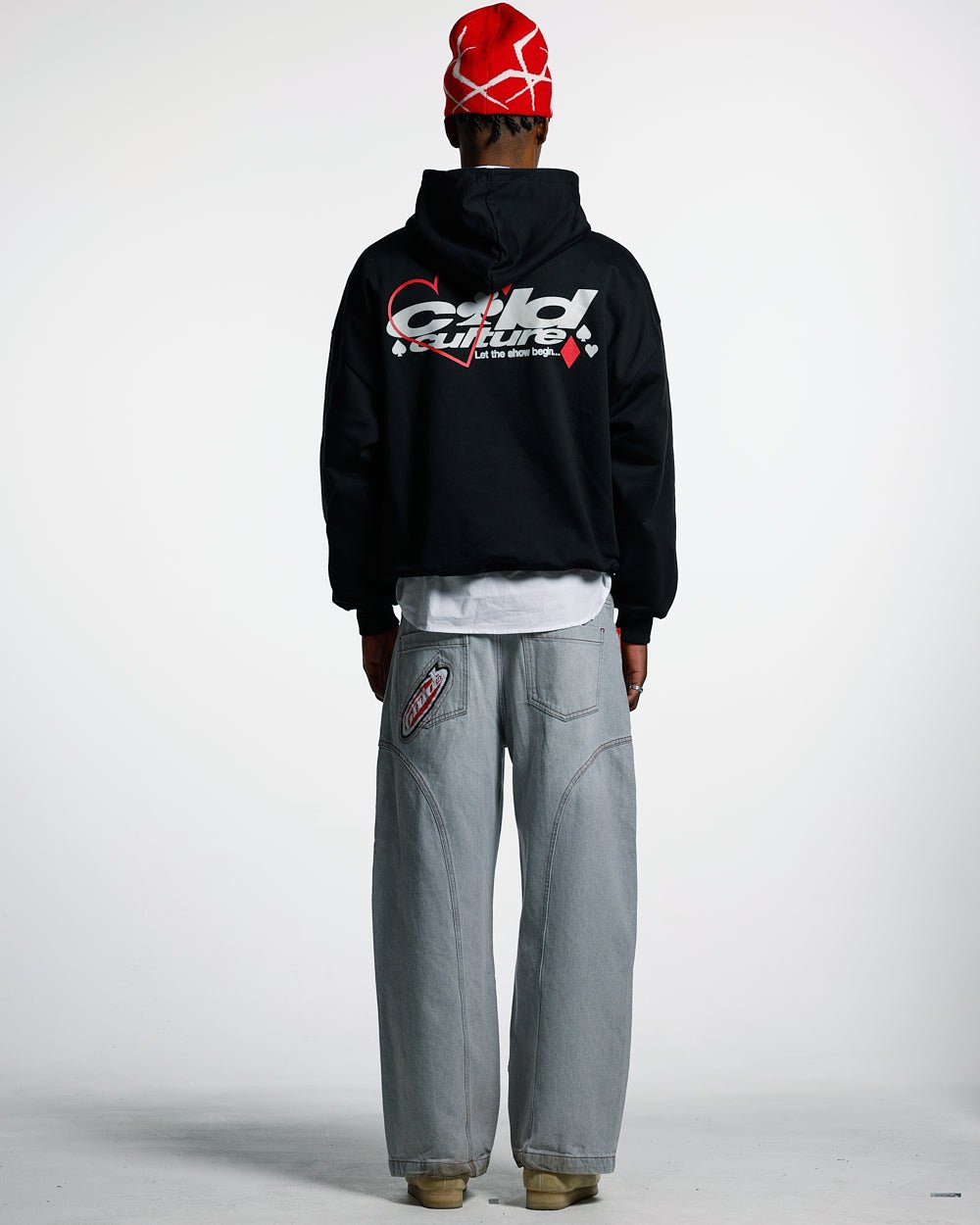 NAIPES HOODIE BLACK - COLD CULTURE