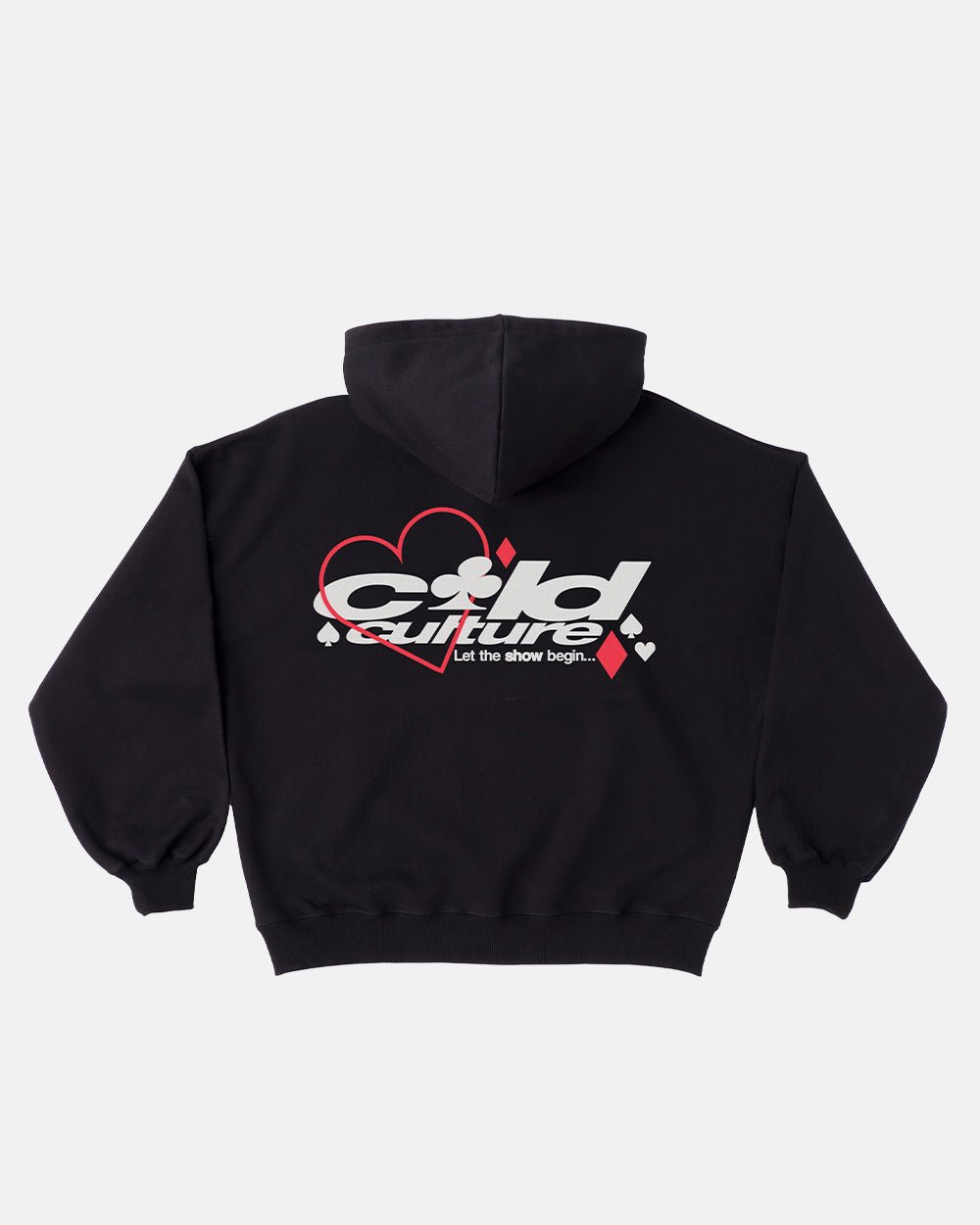 NAIPES HOODIE BLACK - COLD CULTURE