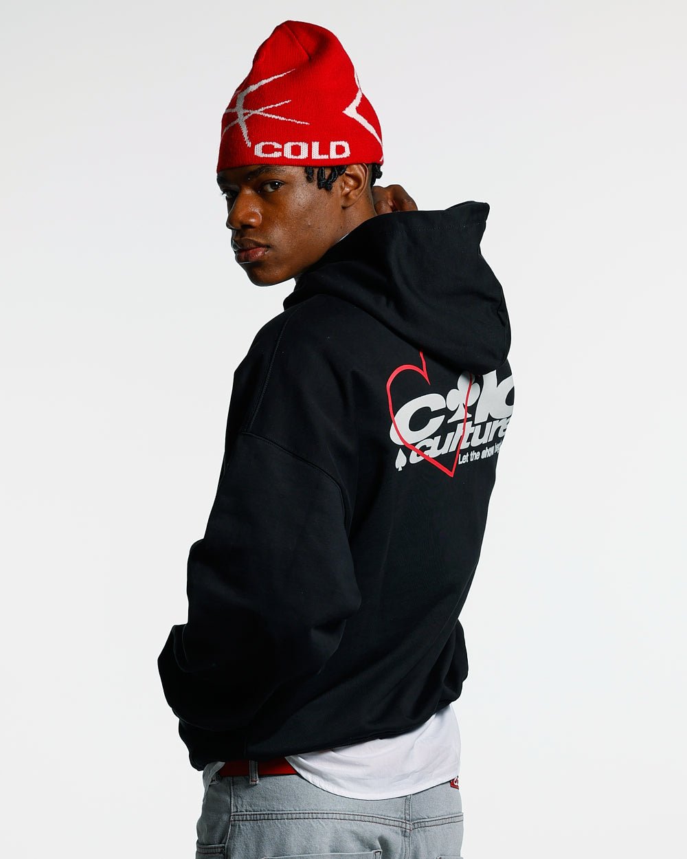 NAIPES HOODIE BLACK - COLD CULTURE