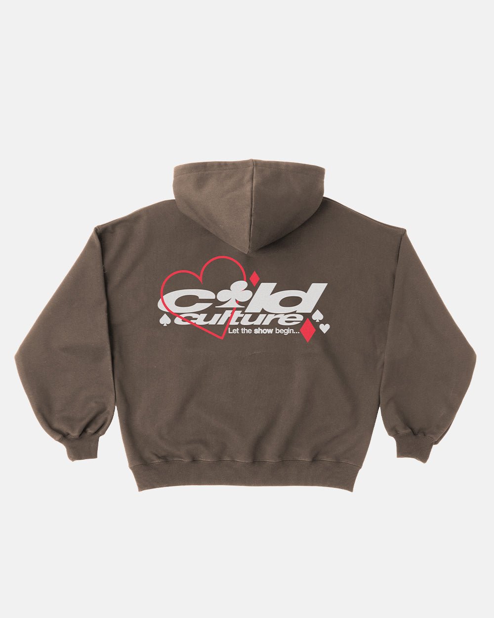 NAIPES HOODIE CHOCOLATE - COLD CULTURE