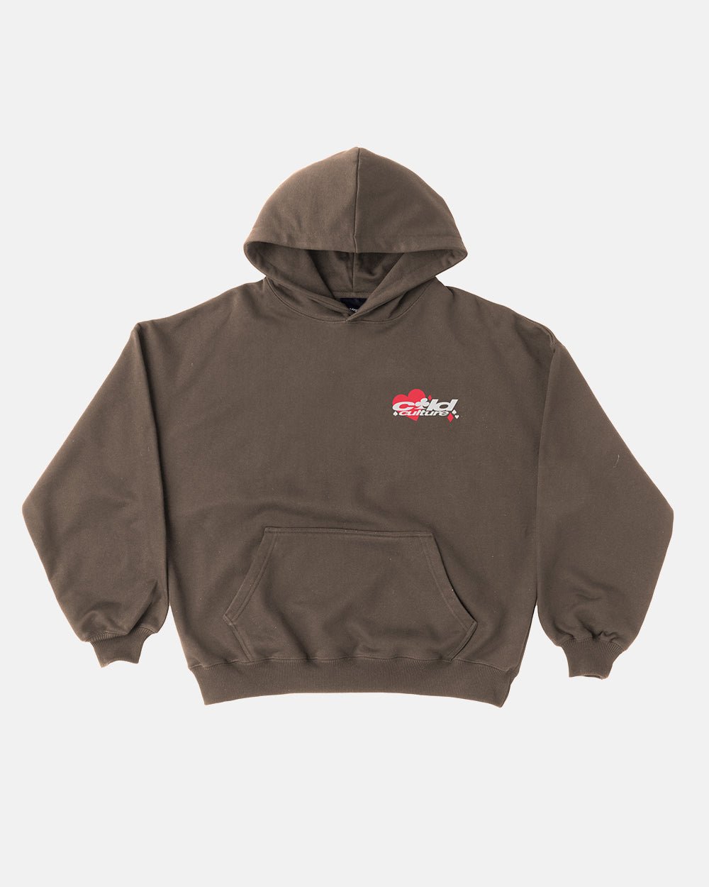 NAIPES HOODIE CHOCOLATE - COLD CULTURE