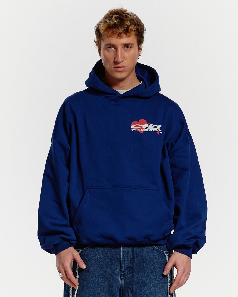 NAIPES HOODIE MIDDLE BLUE - COLD CULTURE #man