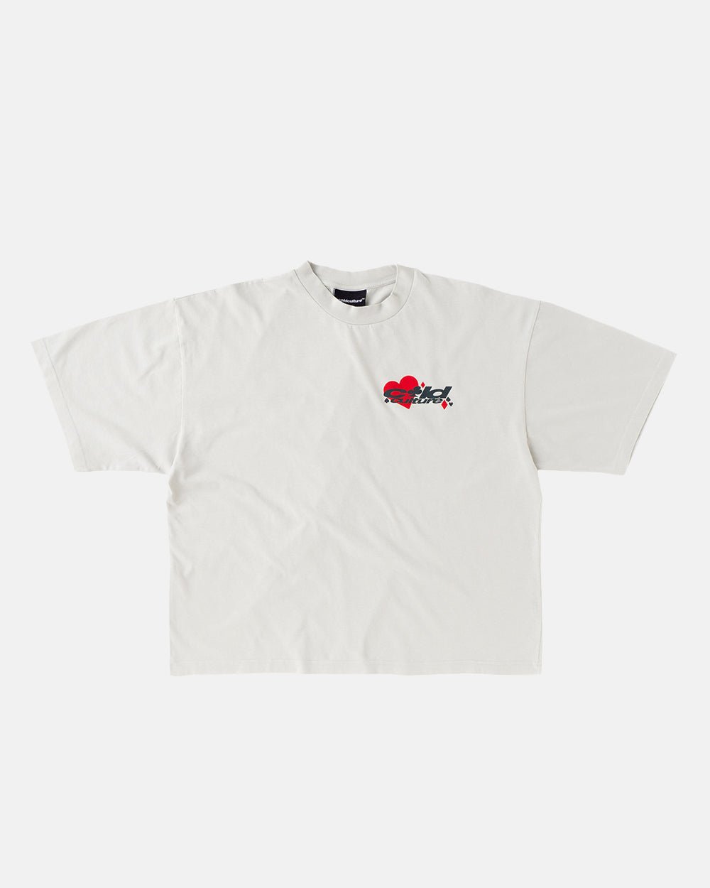 NAIPES TEE ULTRA LIGHT GREY - COLD CULTURE