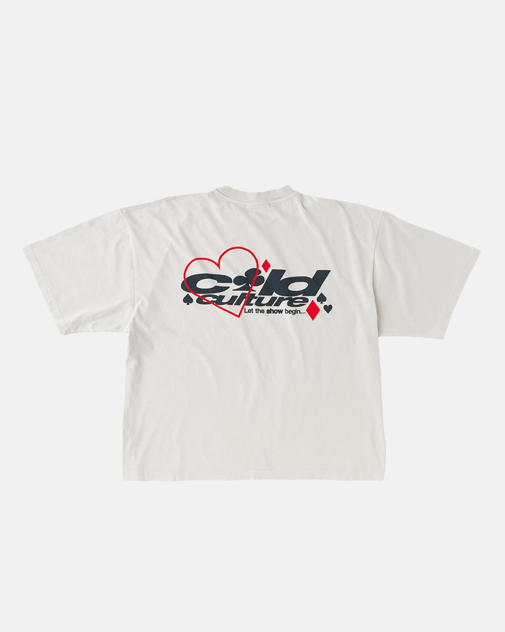 NAIPES TEE ULTRA LIGHT GREY - COLD CULTURE