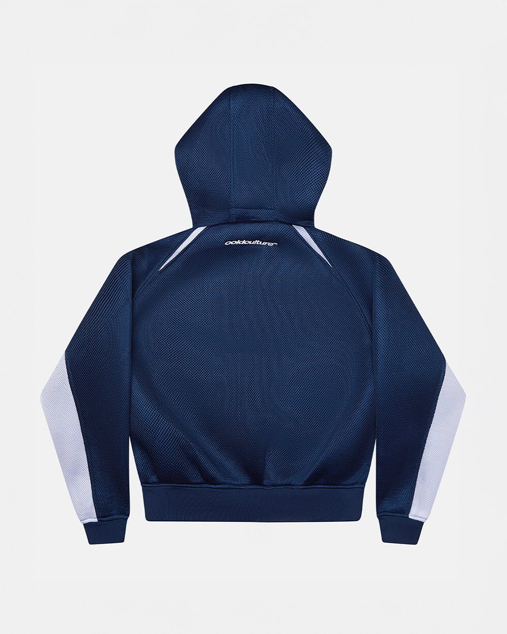 NEO ZIP JACKET WHITE & BLUE - Cold Culture