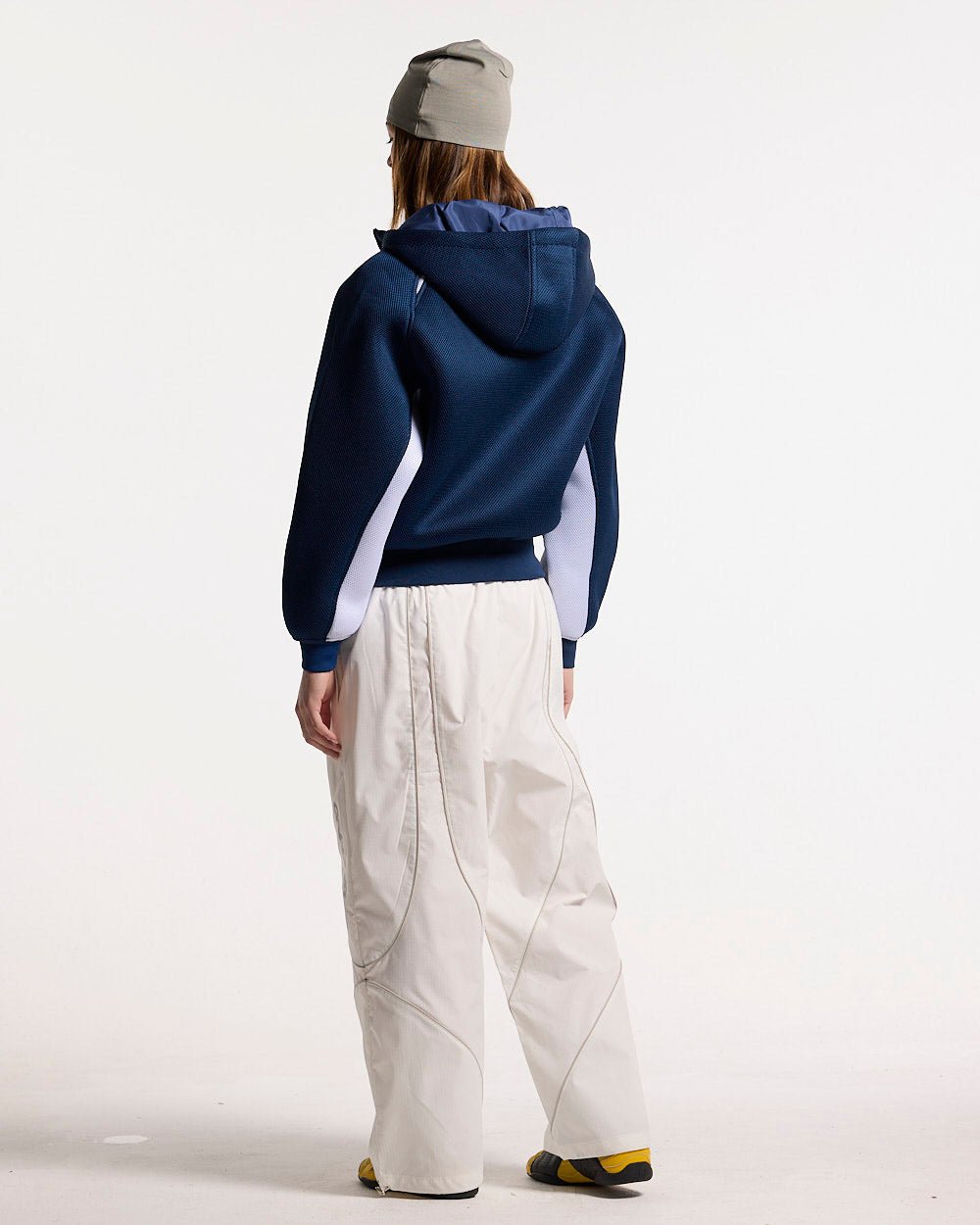 NEO ZIP JACKET WHITE & BLUE - Cold Culture #woman