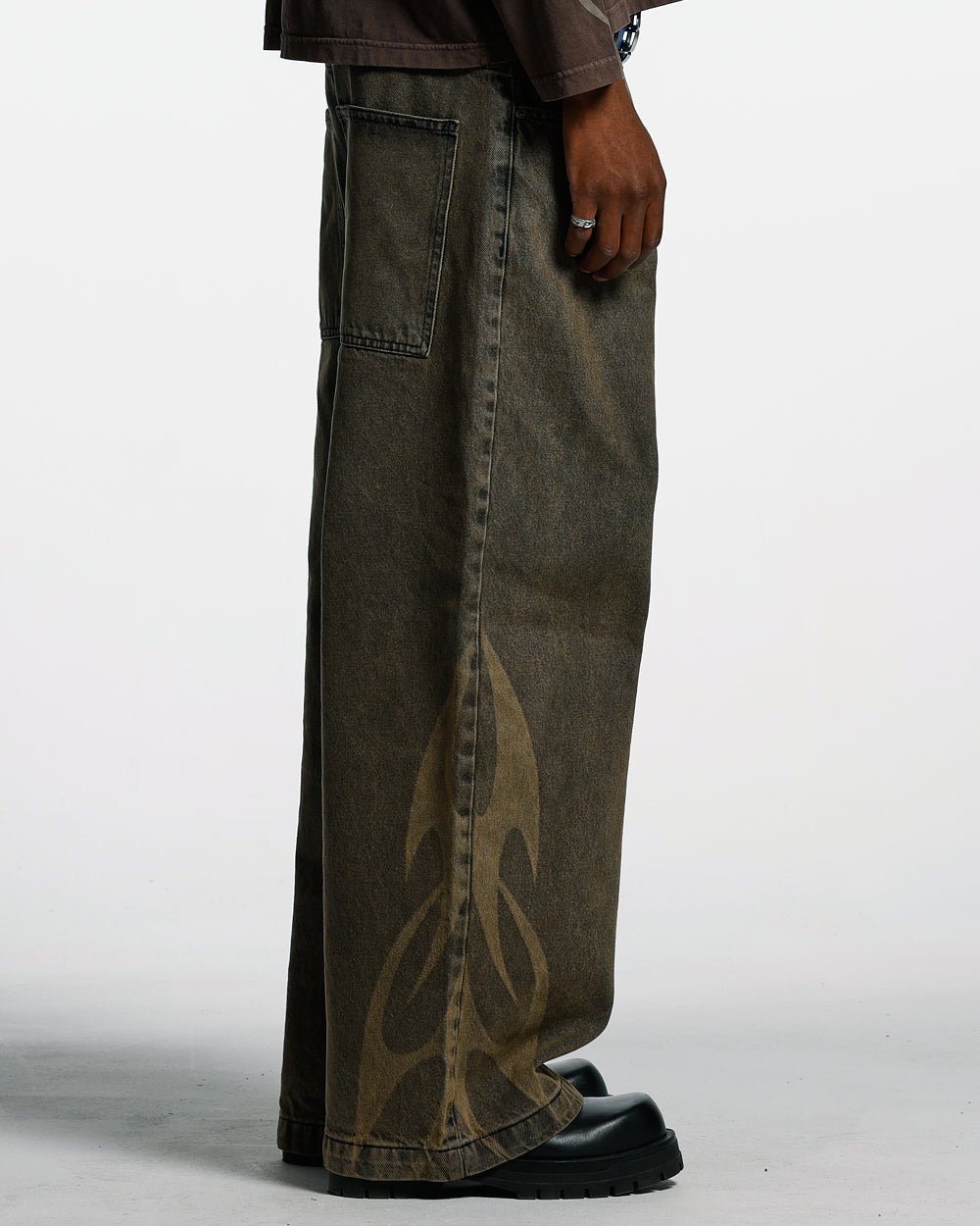 NEOTRIBAL V2 PANTS WASHED BROWN - COLD CULTURE