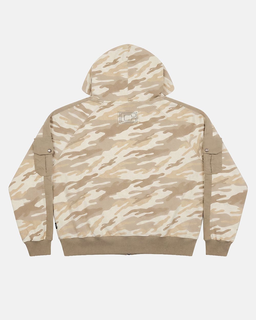 NEUTRAL FIELD ZIP HOODIE CAMO - Cold Culture
