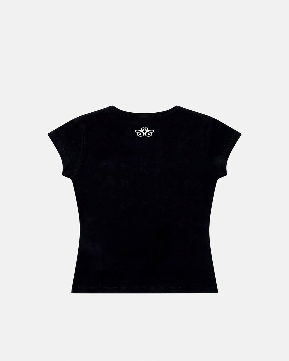 NIA SET BABY TEE BLACK - Cold Culture