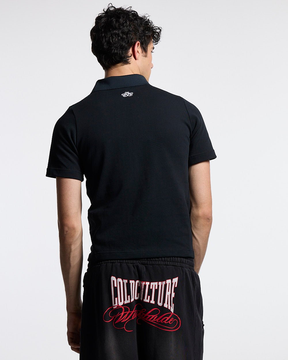 NIA SET POLO BLACK - Cold Culture #man