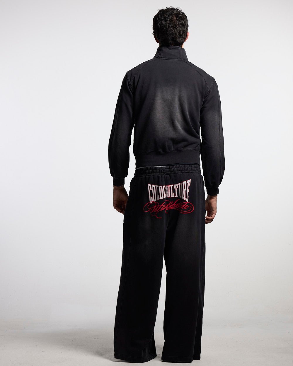 NIA SET SWEATPANTS BLACK - Cold Culture #man