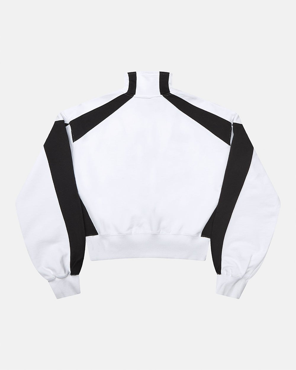 NIA SET ZIP UP WHITE & BLACK - Cold Culture